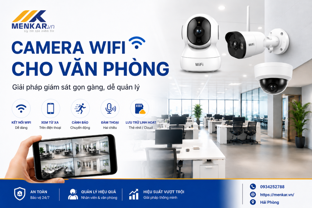 camera wifi cho văn phòng