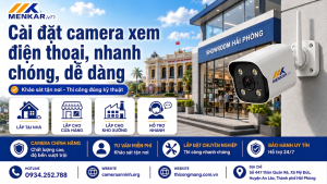 cài đặt camera xem điện thoại