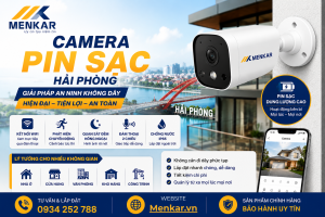 camera pin sạc hải phòng