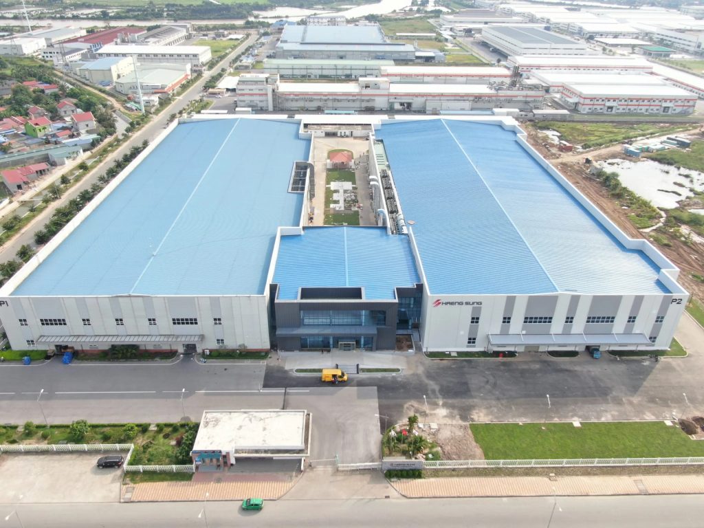 Dự án Công ty Haengsung- KCN Tràng Duệ Hải Phòng