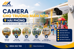 camera trường mầm non Hải Phòng