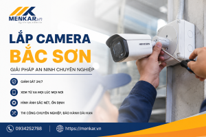 lắp camera Bắc Sơn