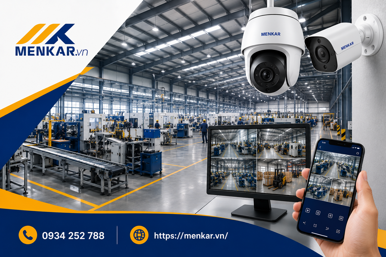 camera cho nhà xưởng Đông Hải