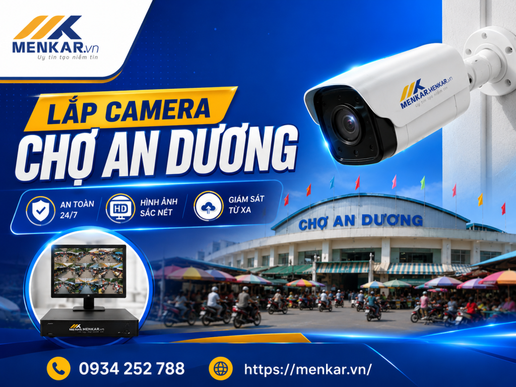 lắp camera chợ An Dương
