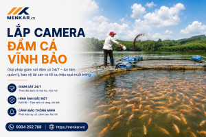 lắp camera đầm cá