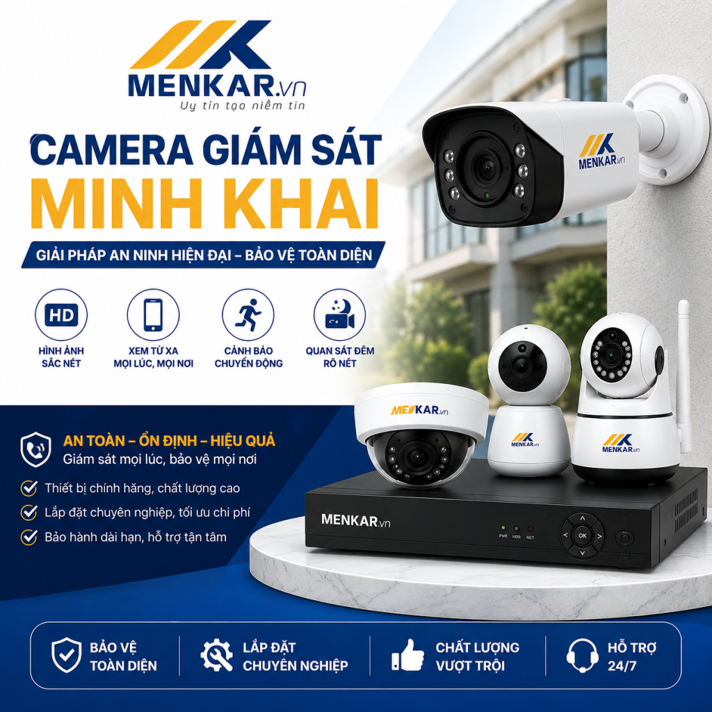 camera giám sát Minh Khai