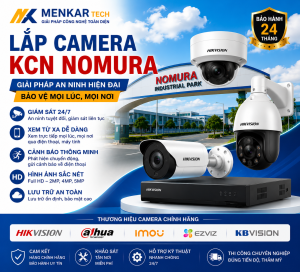 lắp camera KCN nomura