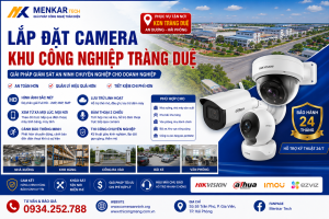 lắp đặt camera khu công nghiệp Tràng Duệ