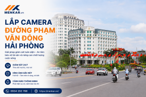 lắp camera đường phạm văn đồng