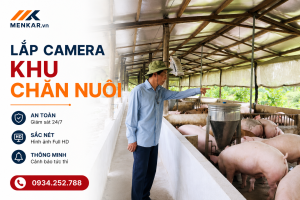 lắp camera khu chăn nuôi