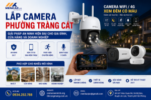 lắp camera phường Tràng Cát