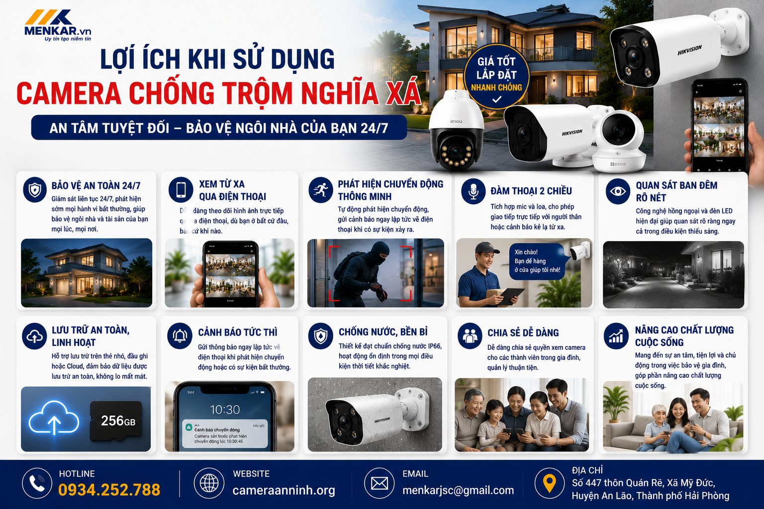 camera chống trộm nghĩa xá