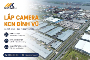 lắp camera kcn Đình Vũ