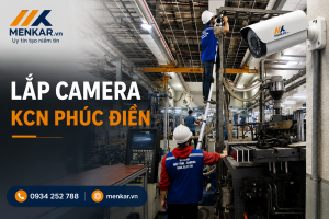 lắp camera KCN Phúc Điền